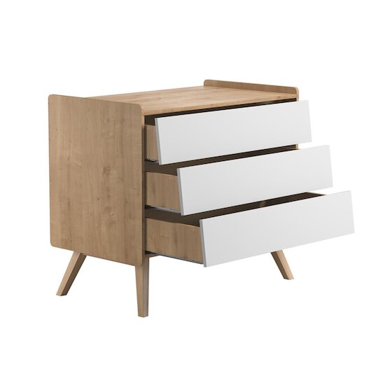 Vox Commode Vintage  Bois/Blanc 