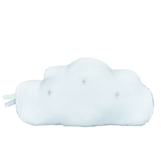 Sauthon Coussin Lily mint Mint - Argenté 