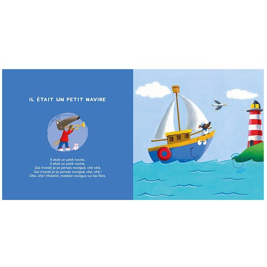 Auzou MES COMPTINES JAZZ AVEC P'TIT LOUP  