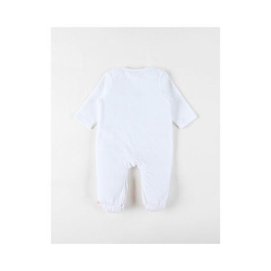 Noukie's Pyjama bébé en velours Newborn Blanc  Noukie's Pyjama bébé en velours Newborn Blanc