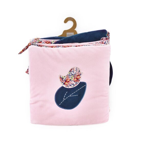 Doudou & Compagnie Tour De Lit Boh'Aime Rose  Doudou & Compagnie Tour De Lit Boh'Aime Rose