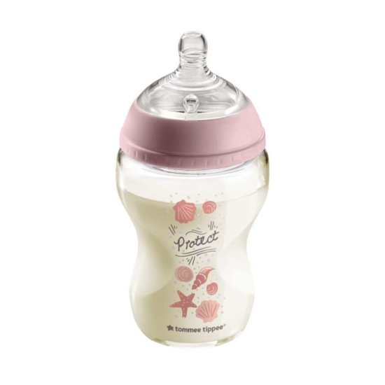 Tommee Tippee Biberon CTN Verre décoré Fille 250 ml