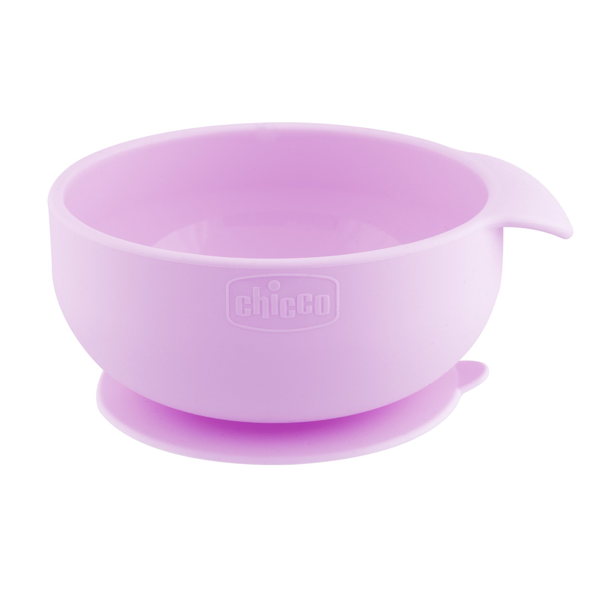 Chicco - Bol en silicone avec ventouse ROSE Chicco