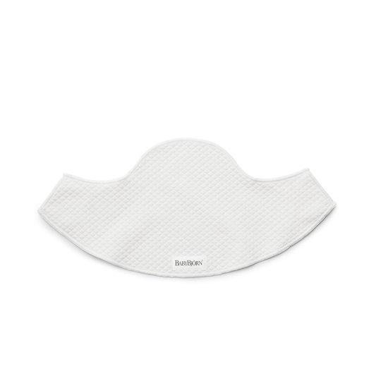 BabyBjörn 2 bavoirs pour porte-bébé Mini/Move Blanc, Tencel 