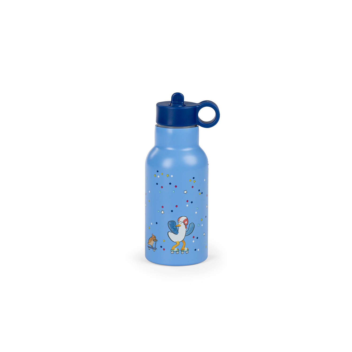Gourde Puce & Pilou BLEU Moulin Roty