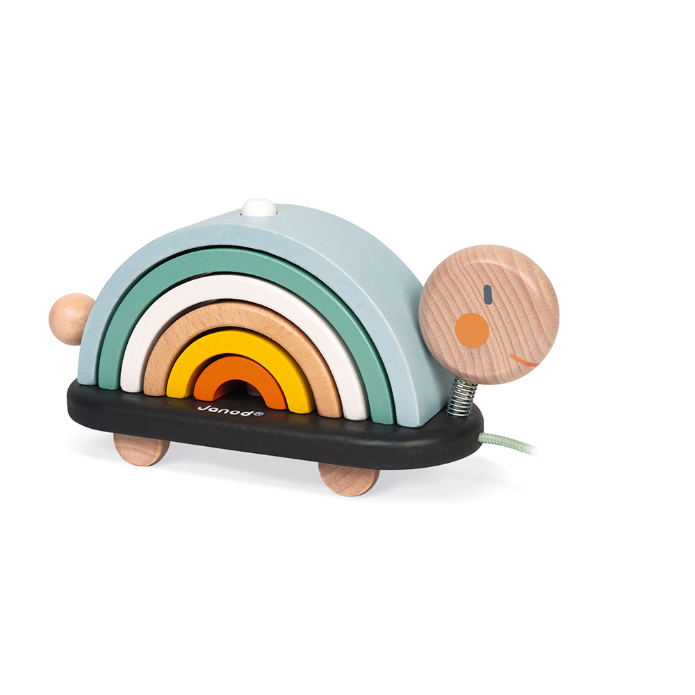 Tortue Arc-En-Ciel Sweet Cocoon MULTICOLORE Janod