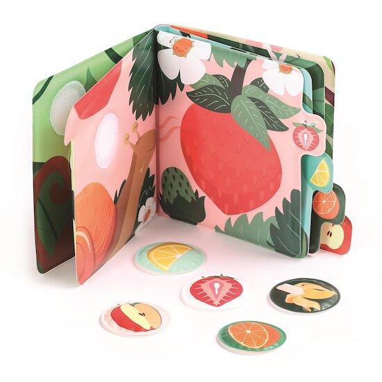 Ludi Livre des odeurs fruits Multicolore 