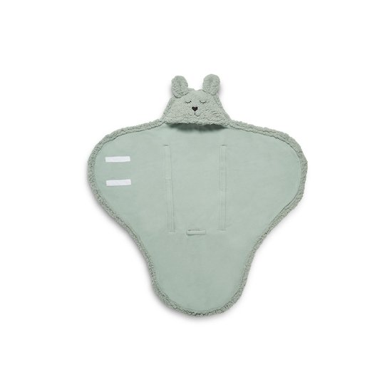 Jollein Couverture portefeuille Bunny Ash Green 