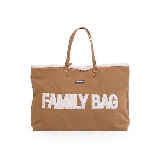 Childhome Sac à langer Family Bag suède beige 