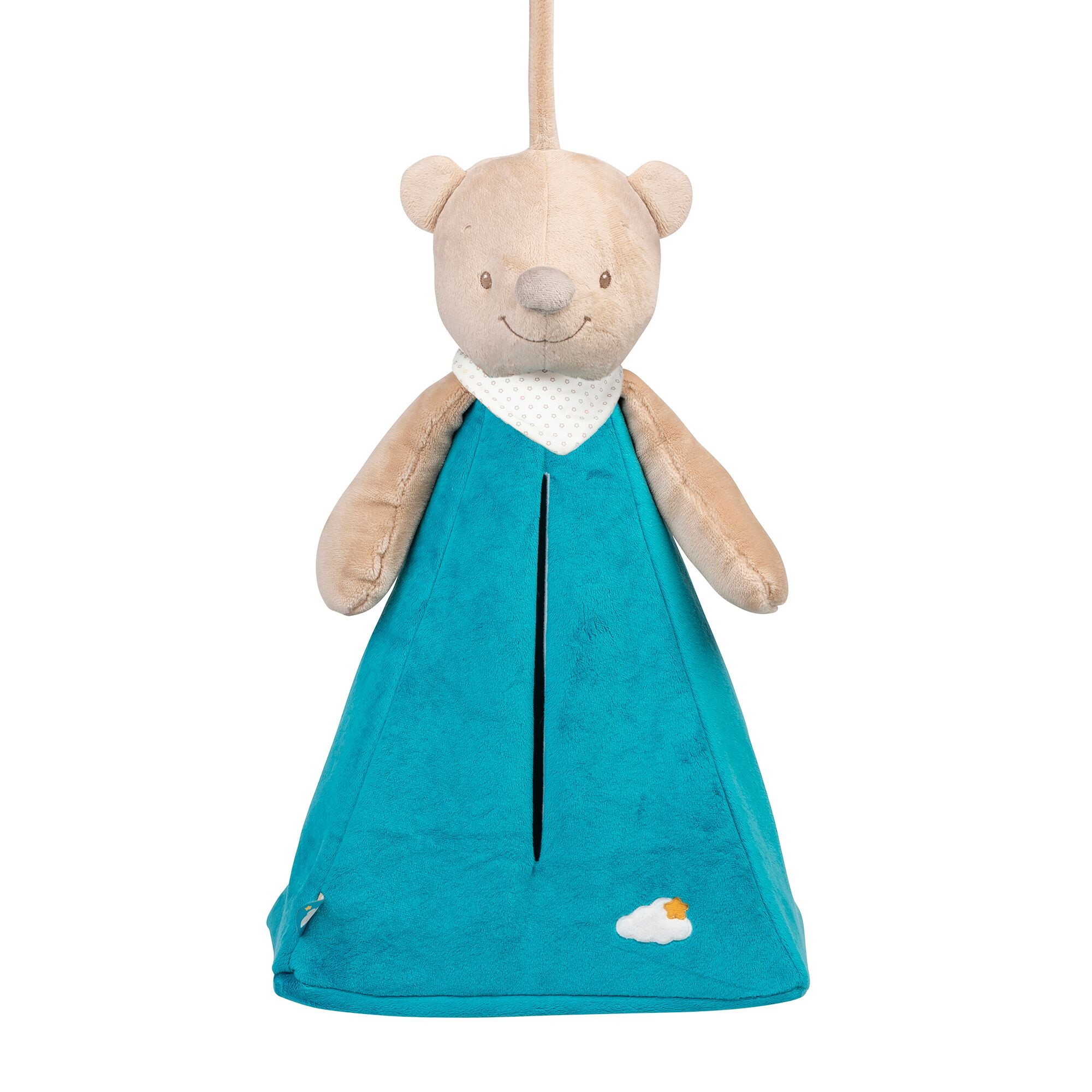 Range-pyjama Basile l'ours BLEU Nattou