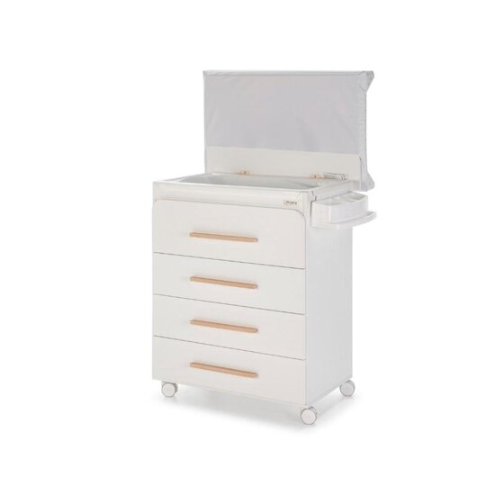 Micuna Commode à langer avec baignoire Trevi Blanc  Micuna Commode à langer avec baignoire Trevi Blanc