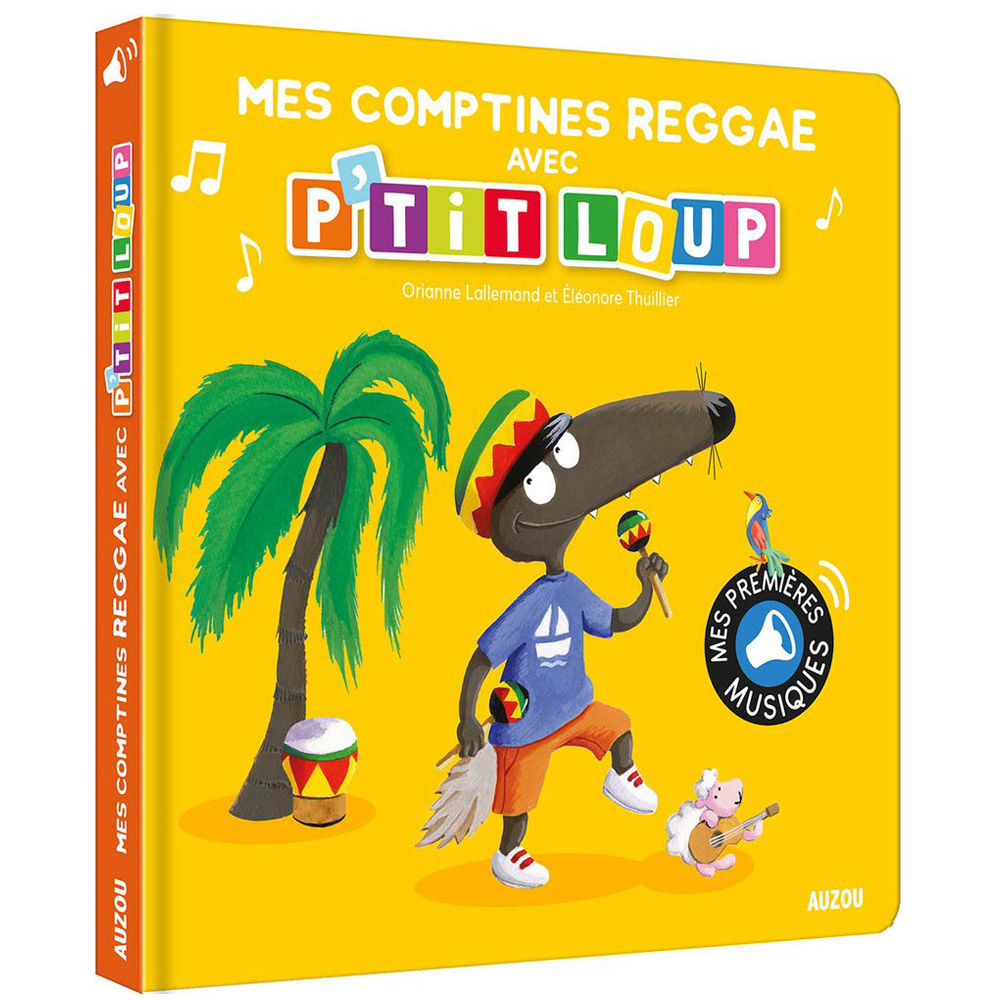 Livre sonore Mes comptines reggae MULTICOLORE Auzou