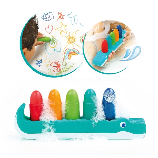 Ludi Crayon de bain Multicolore  Ludi Crayon de bain Multicolore