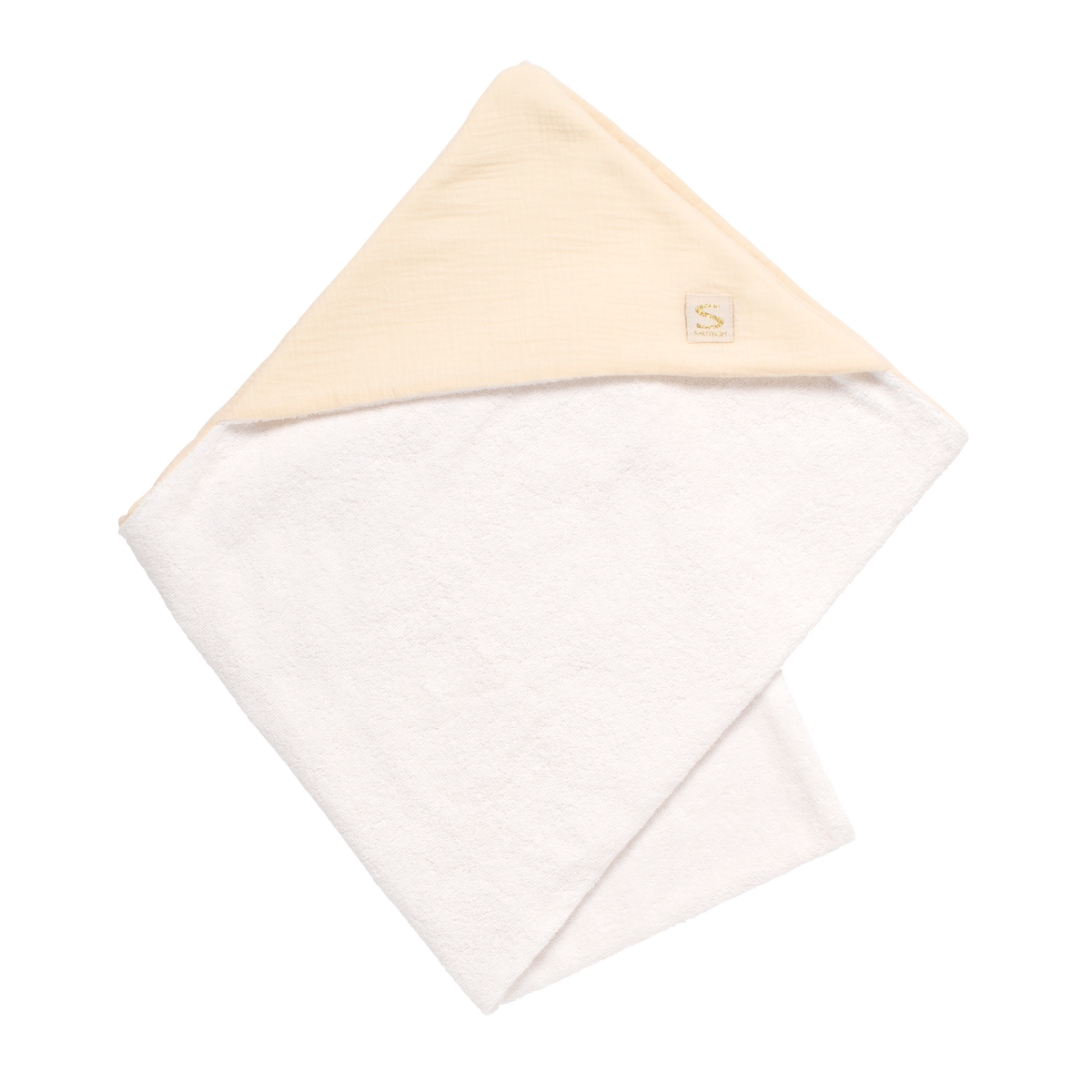 Sauthon - Cape de bain Uni Vanilla BEIGE Sauthon