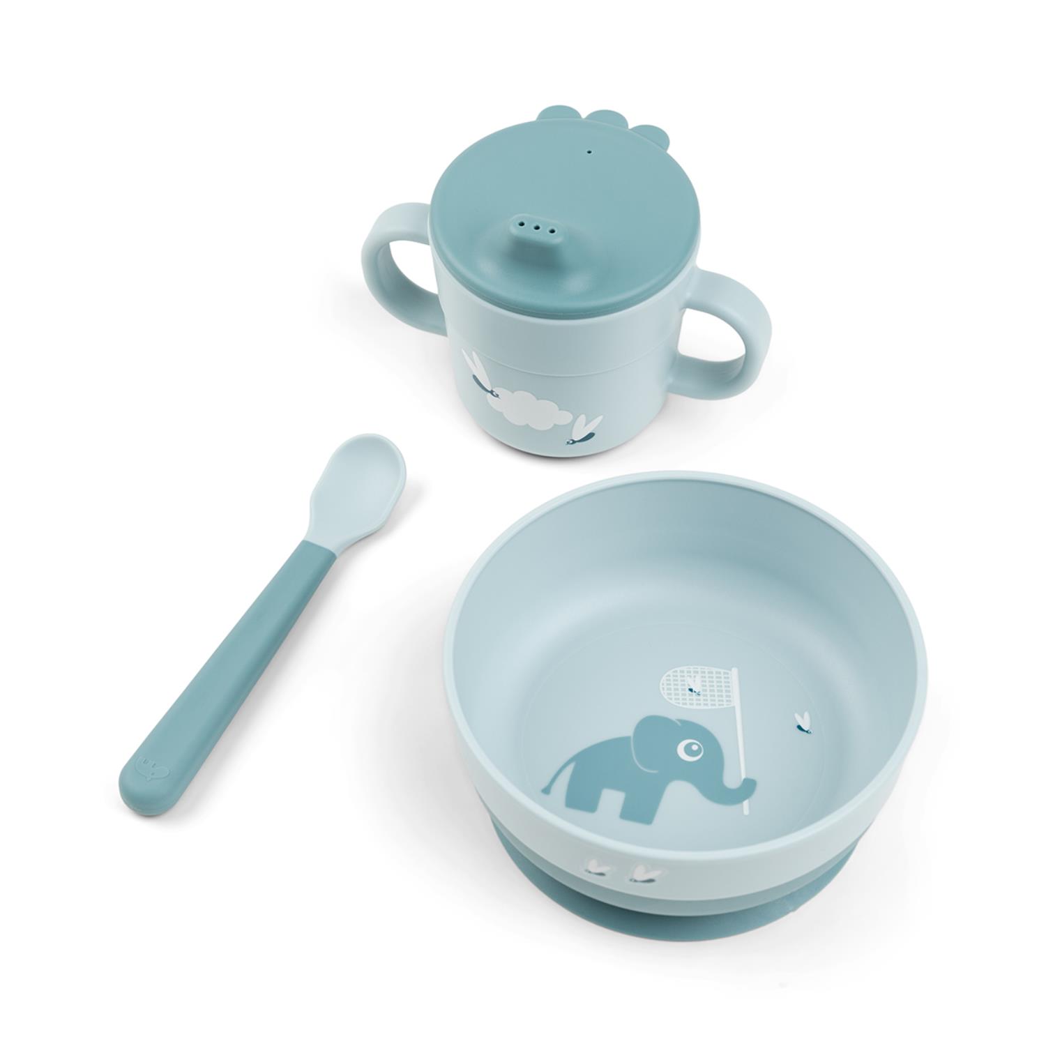 Coffret premier repas Foodie Elphee BLEU Done by Deer
