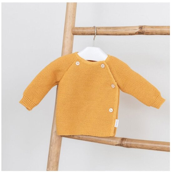 P’tit bisou Brassière - Trousseau Tricot Curry 0-1 mois P’tit bisou Brassière - Trousseau Tricot Curry 0-1 mois