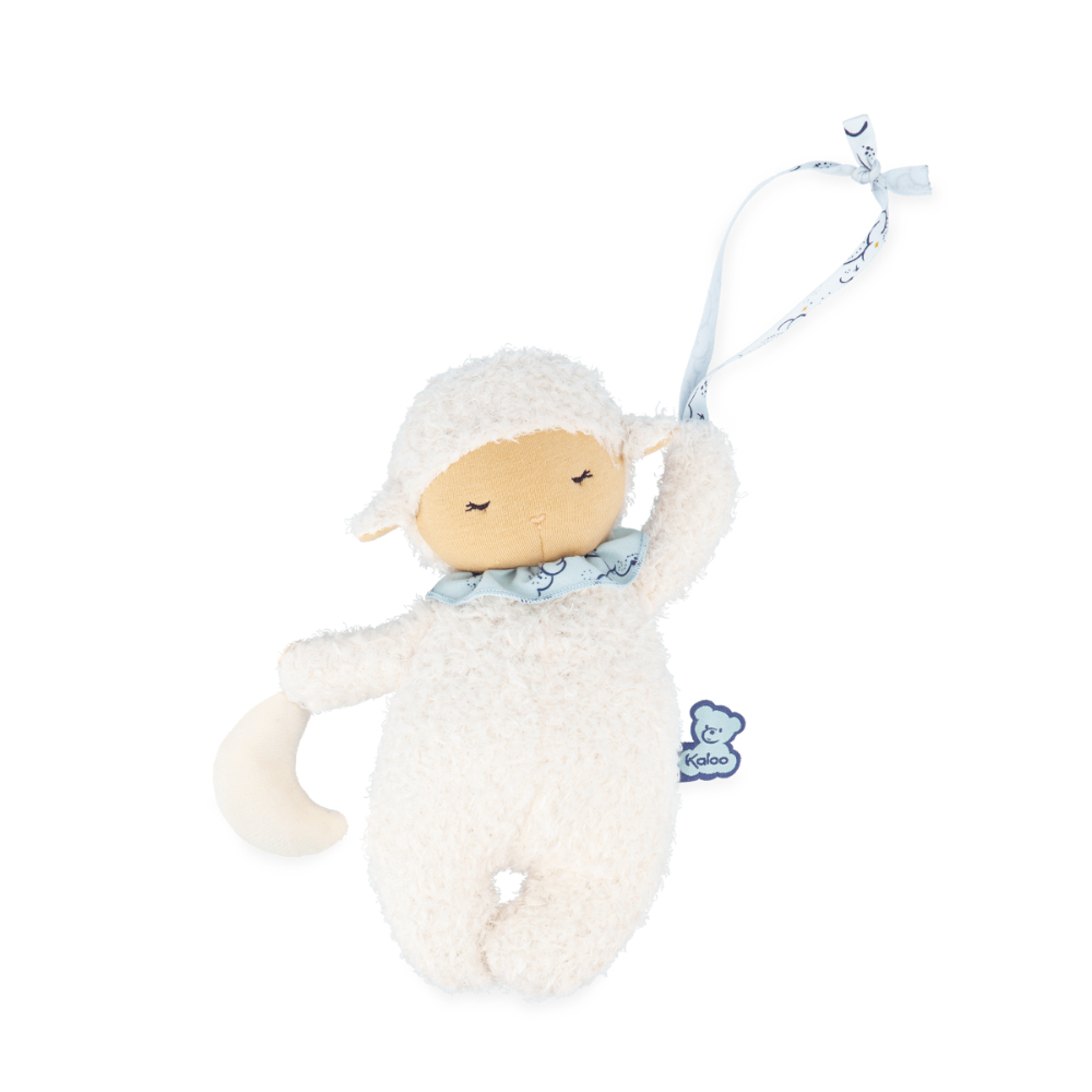 Kaloo - Ma peluche nomade mouton endormi musical BEIGE Kaloo