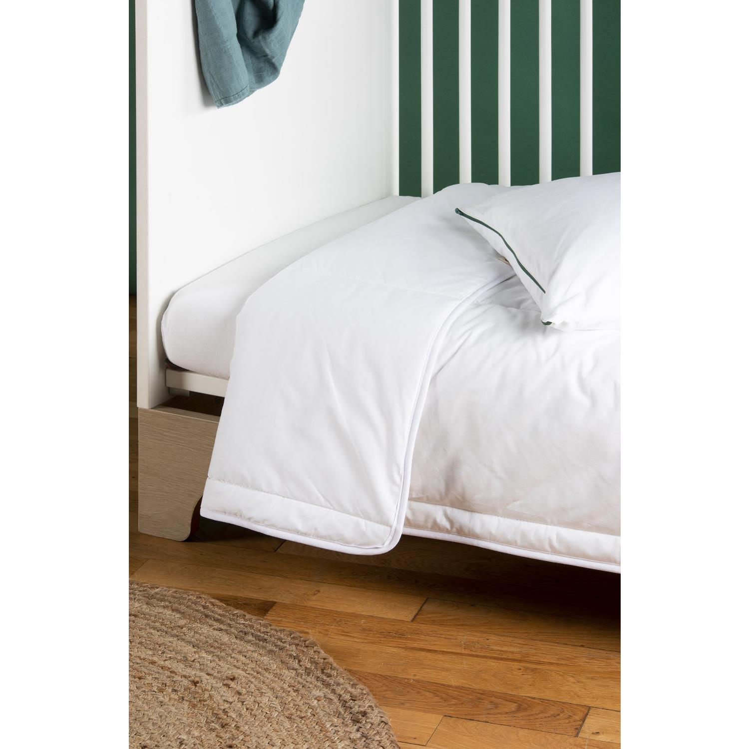 Couette hawi chanvre tencel coton bio BLANC Kadolis