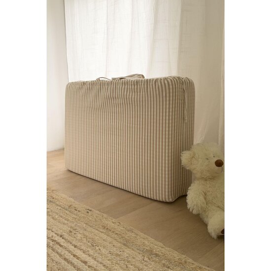 Kadolis Matelas de voyage pliant rayé Rayé Ambre 60x120 cm Kadolis Matelas de voyage pliant rayé Rayé Ambre 60x120 cm