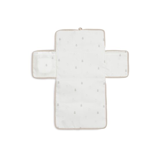 Jollein Tapis à langer nomade Éponge Miffy Nougat  Jollein Tapis à langer nomade Éponge Miffy Nougat