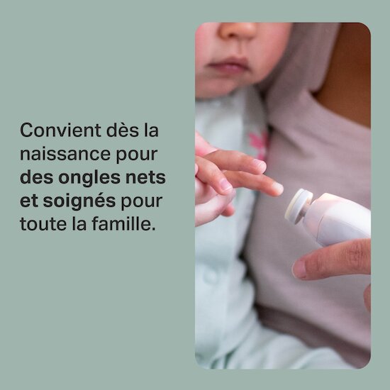 Tommee Tippee Lime à Ongles Électrique  Blanc  Tommee Tippee Lime à Ongles Électrique  Blanc