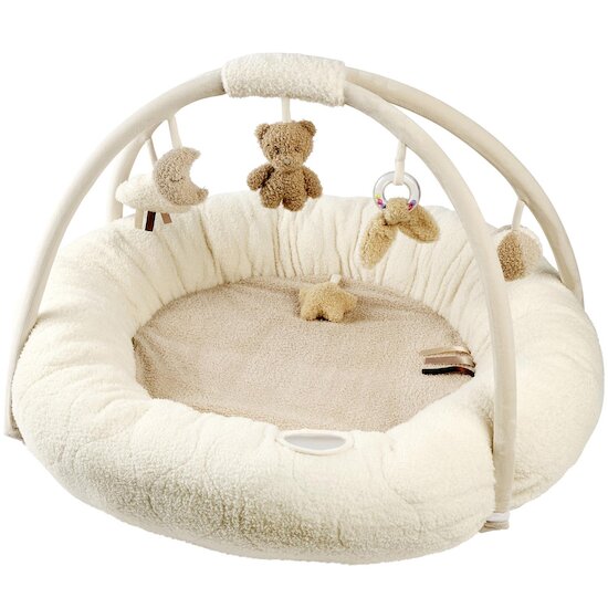 Nattou Tapis Pouf avec arches Bouclette Teddy Ecru 90 cm Nattou Tapis Pouf avec arches Bouclette Teddy Ecru 90 cm