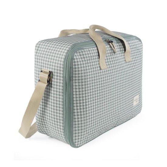Walking Mum Valise I Love Vichy Vert  Walking Mum Valise I Love Vichy Vert