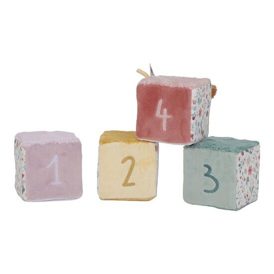 Little Dutch Lot de 4 cubes doux  Fairy Garden  Little Dutch Lot de 4 cubes doux  Fairy Garden