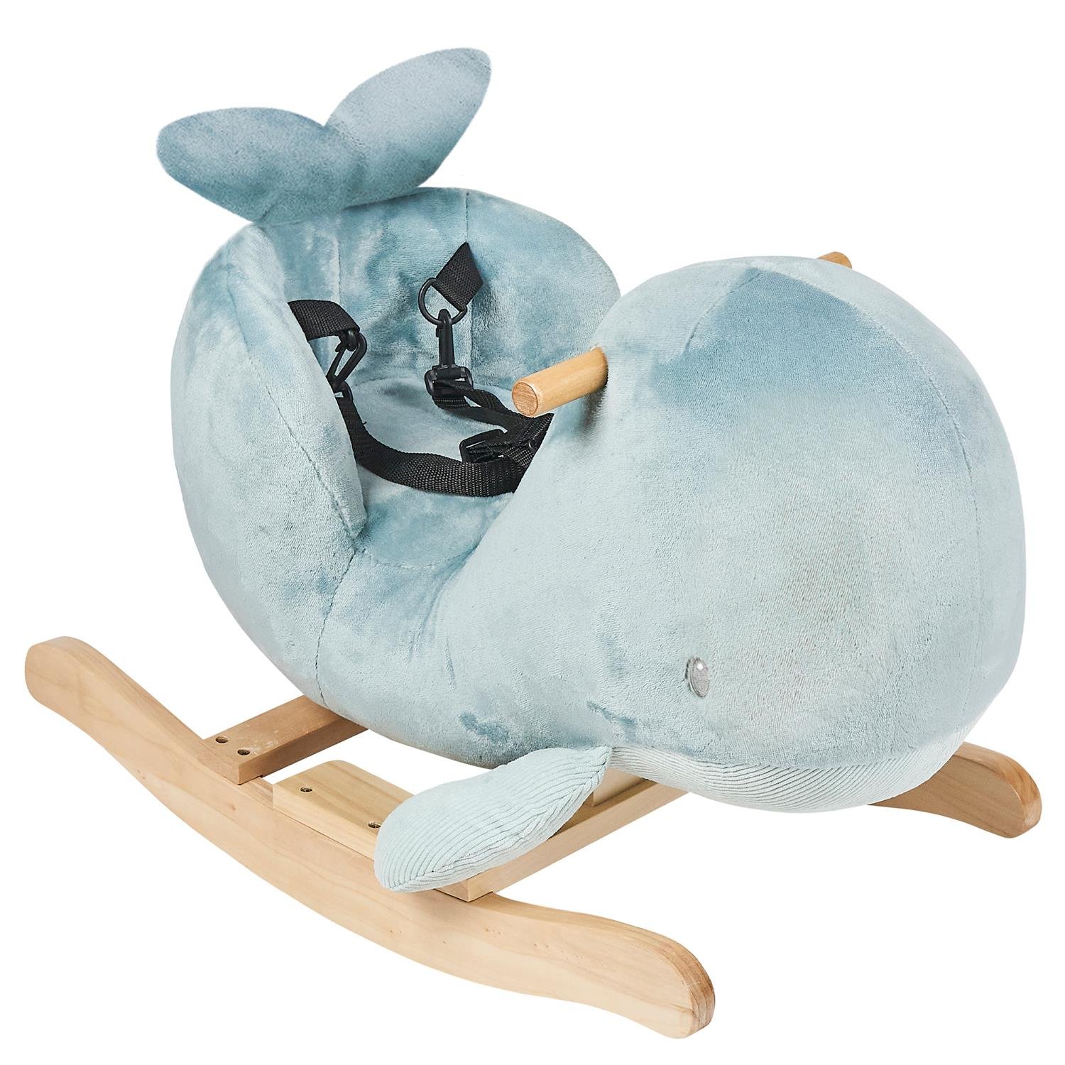 Nattou - Baleine à bascule Roméo et Jules BLEU Nattou