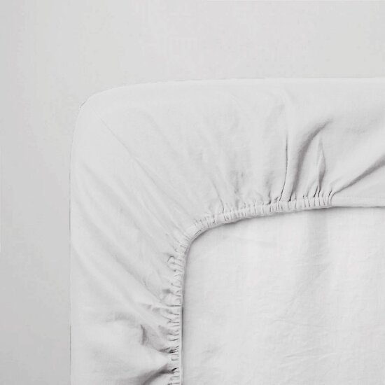 Mon P'tit Dodo Drap-Housse Jersey Blanc  Mon P'tit Dodo Drap-Housse Jersey Blanc