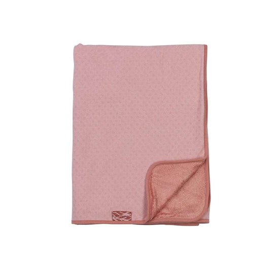 Périclès Couverture de lit Blush Square 100x150 cm