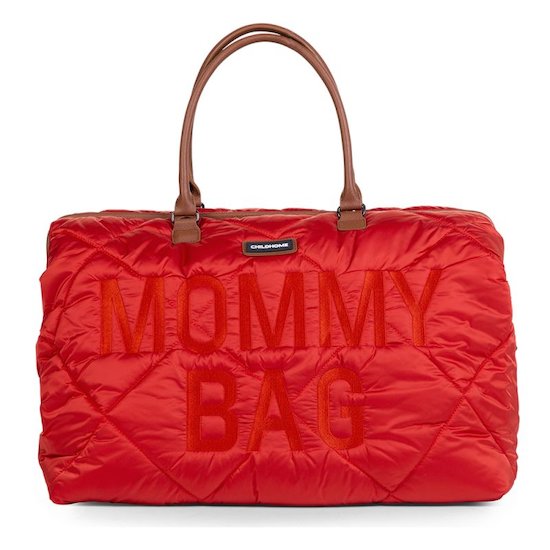 Childhome Sac matelassé Mommy Bag Rouge  