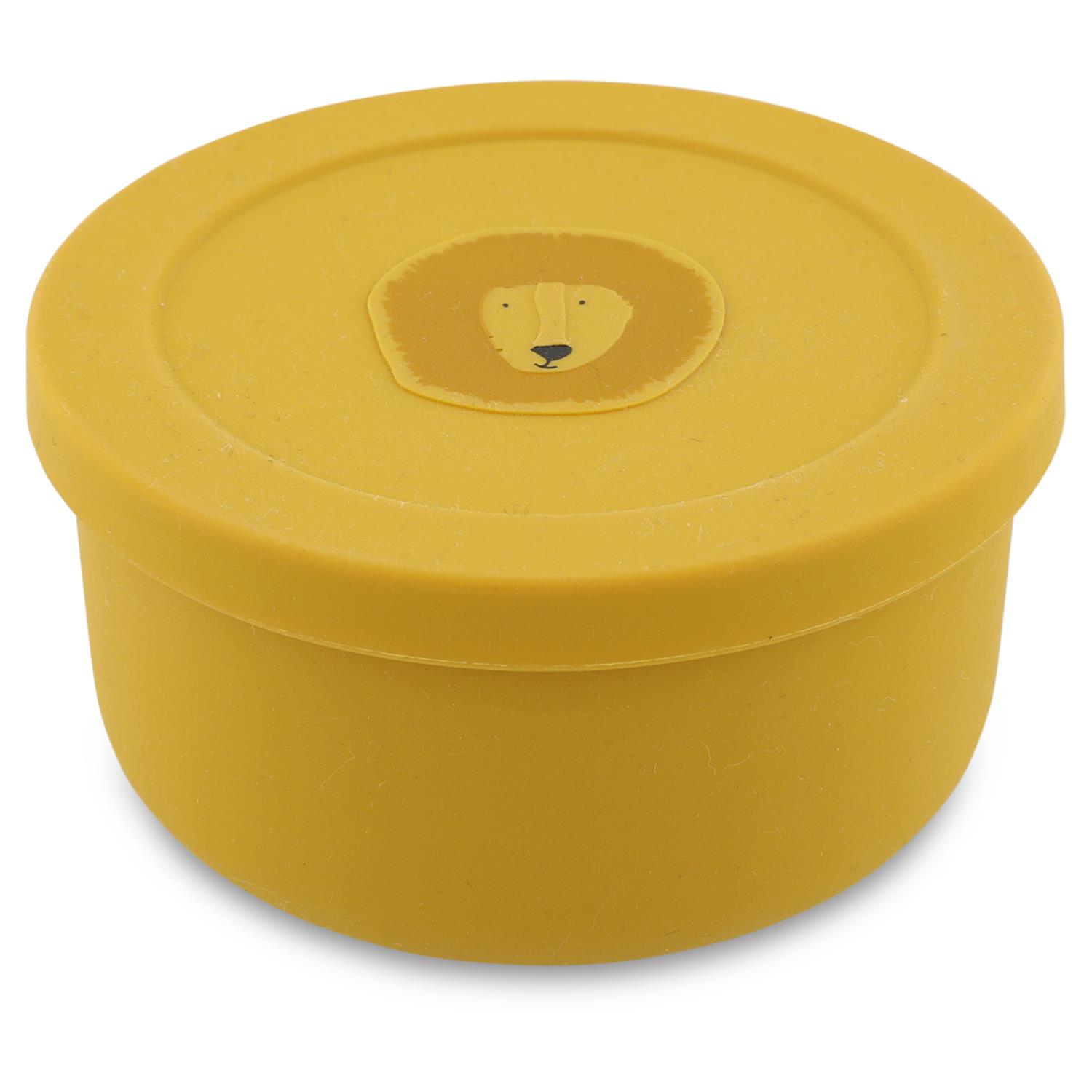 Boîte à collations en silicone JAUNE Trixie