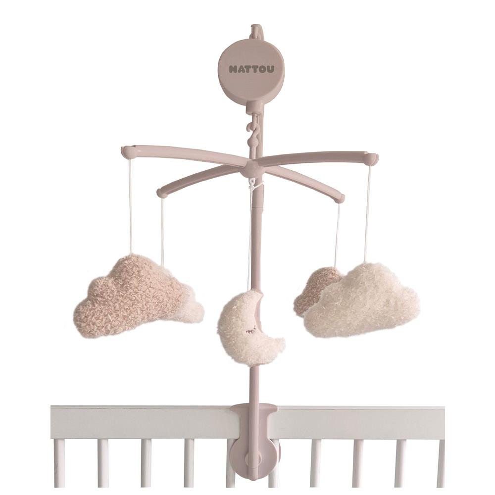 Teddy mobile musical BEIGE Nattou