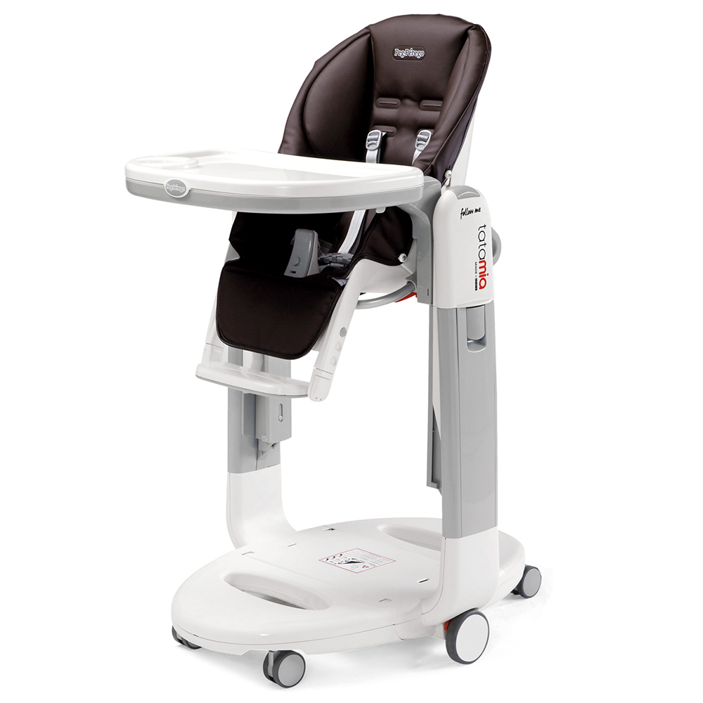 Chaise haute TATAMIA FOLLOW ME MARRON Peg Perego