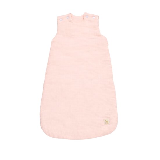 Sauthon Gigoteuse + doudou mouchoir Uni Petale Rose 0-6 mois