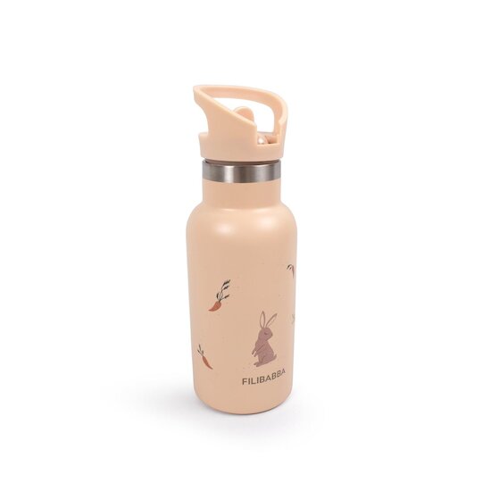 Filibabba Gourde en acier inoxydable Lapin Multicolore 350 ml Filibabba Gourde en acier inoxydable Lapin Multicolore 350 ml