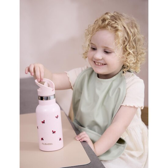 Filibabba Set de 2 bavoirs avec liens Multicolore 