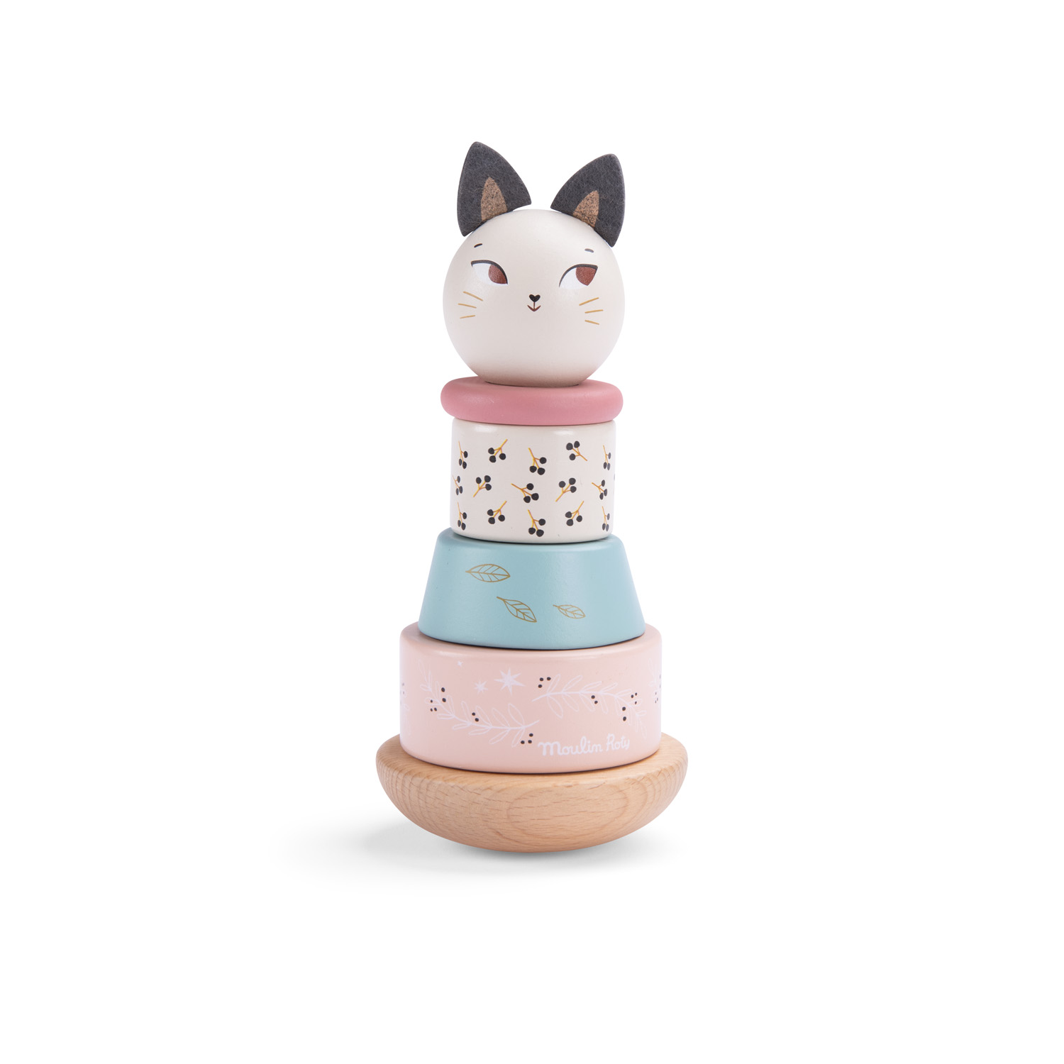 MOULIN ROTY - Chat empilable MULTICOLORE Moulin Roty