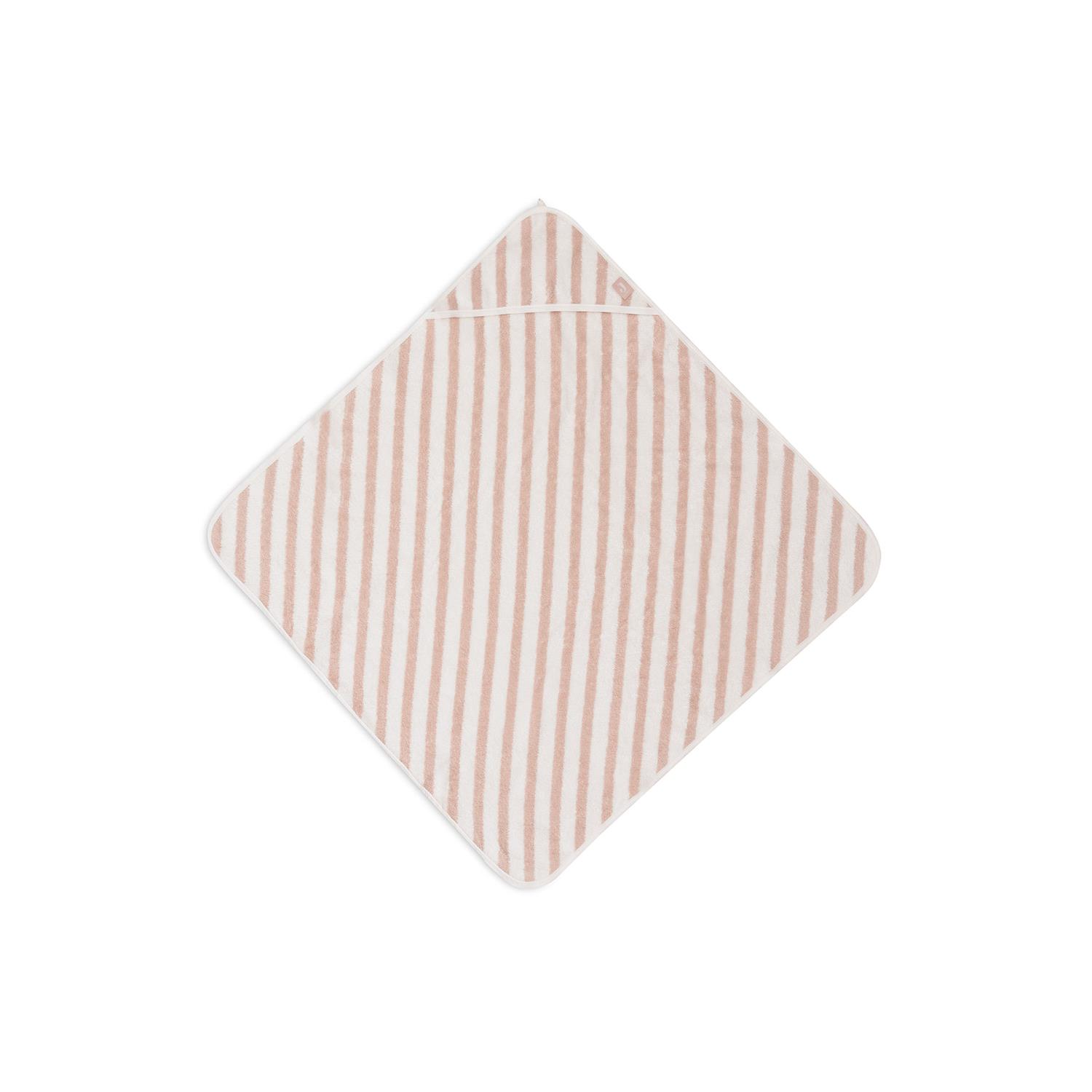 Jollein - Cape Bain Stripe Terry Gots ROSE Jollein