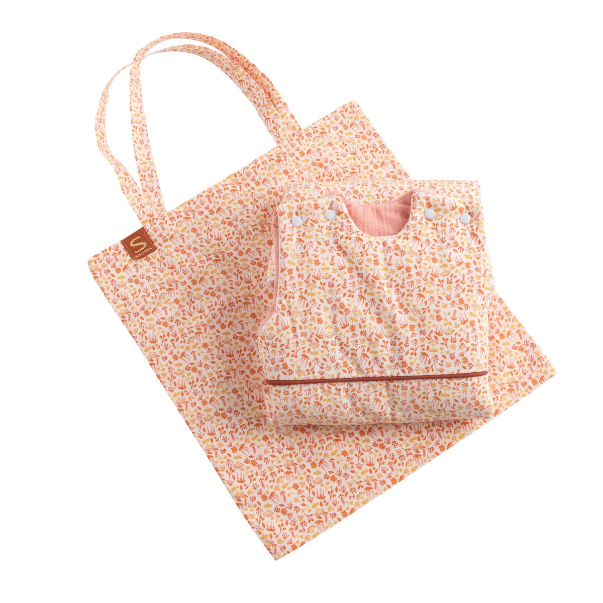 Sauthon - Gigoteuse ouatinée Esmee ROSE Sauthon