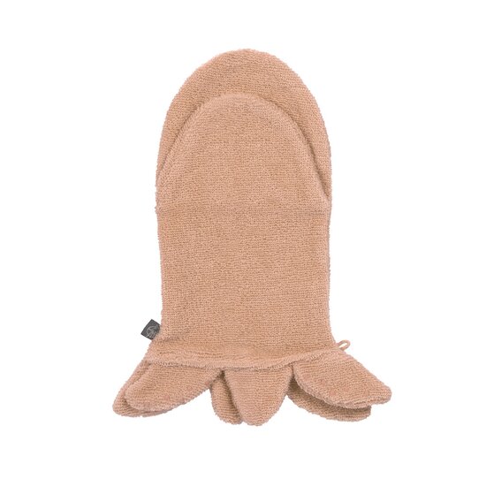 Lässig Gant de toilette et de jeu GOTS Octopus Rose  Lässig Gant de toilette et de jeu GOTS Octopus Rose