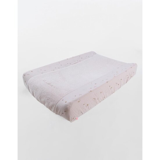 Noukie's Coussin à langer et housse mousseline B&M Beige 45x67 cm