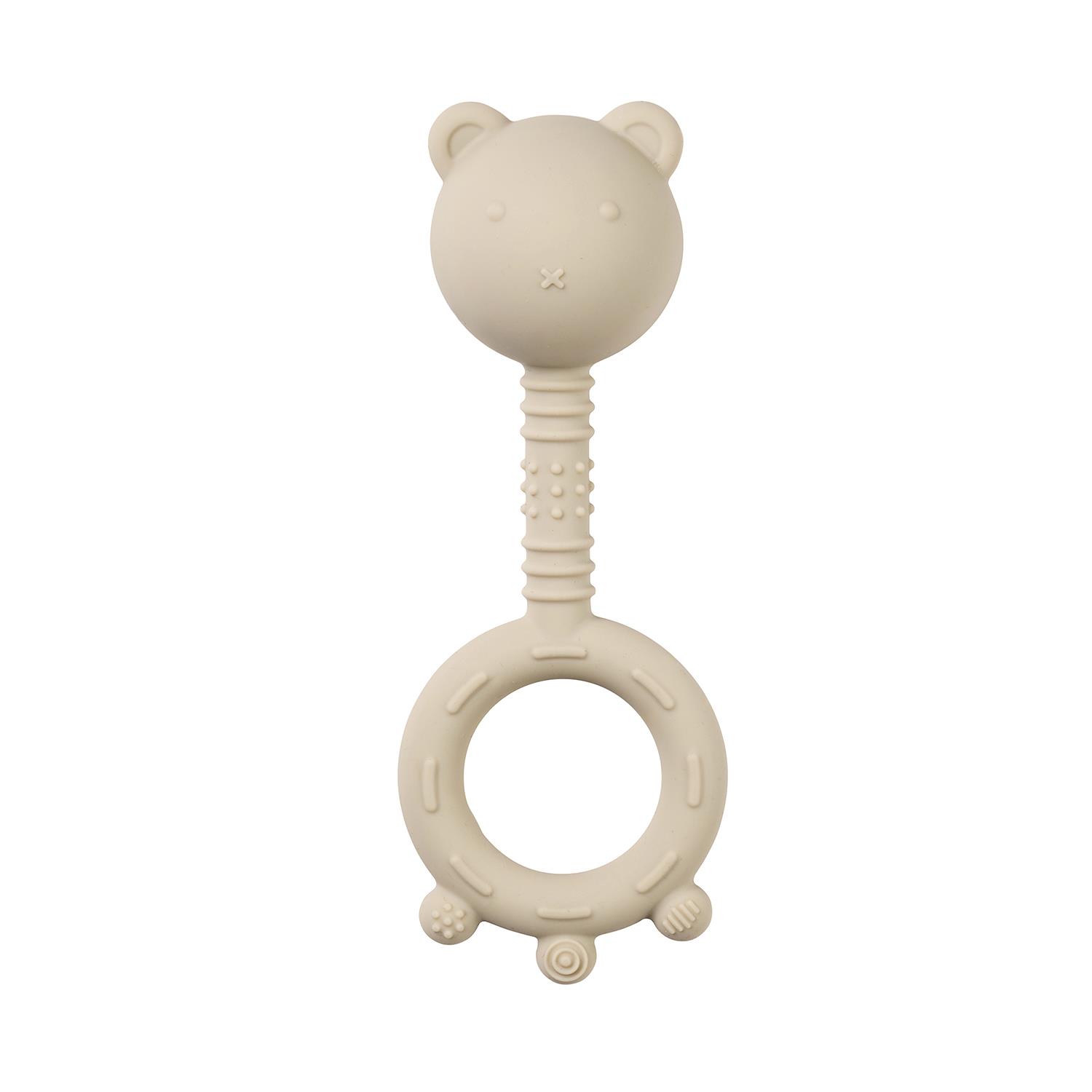 Hochet silicone ours d'eau VERT Nattou