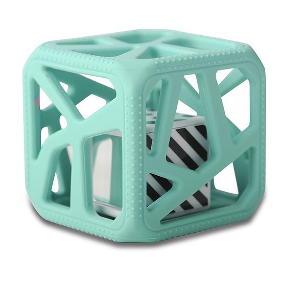 Malarkey kids Hochet cube de dentition Vert Clair 