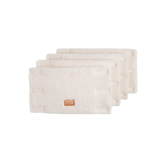 Sauthon Protections de Barreaux x8 Petit Chou Ecru/Caramel 