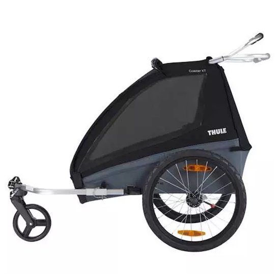Thule Chariot Coaster 2 XT, Remorque à vélo pour 2 enfants Bleu  Thule Chariot Coaster 2 XT, Remorque à vélo pour 2 enfants Bleu
