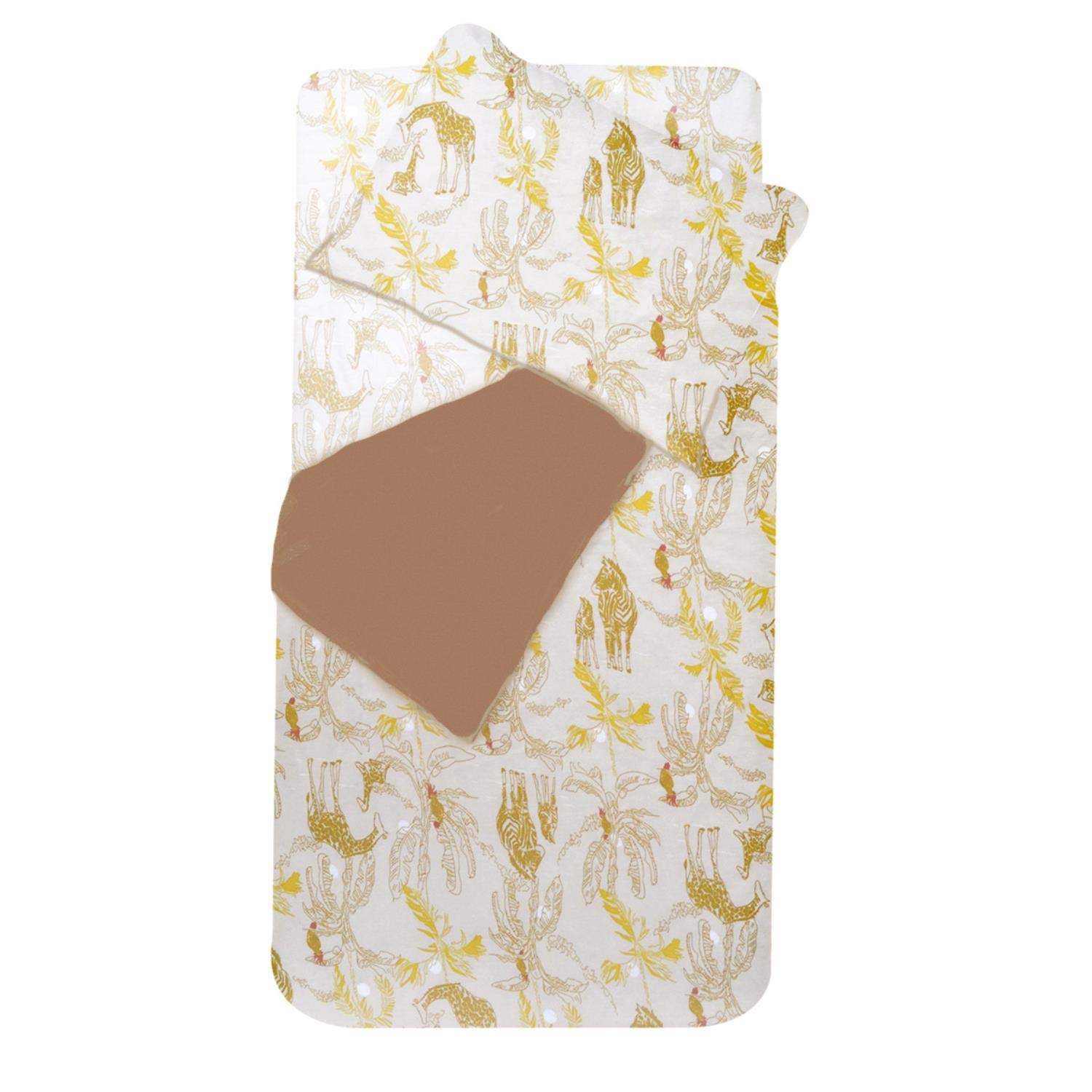 Parure de Couette + Taie BEIGE Mon P'tit Dodo