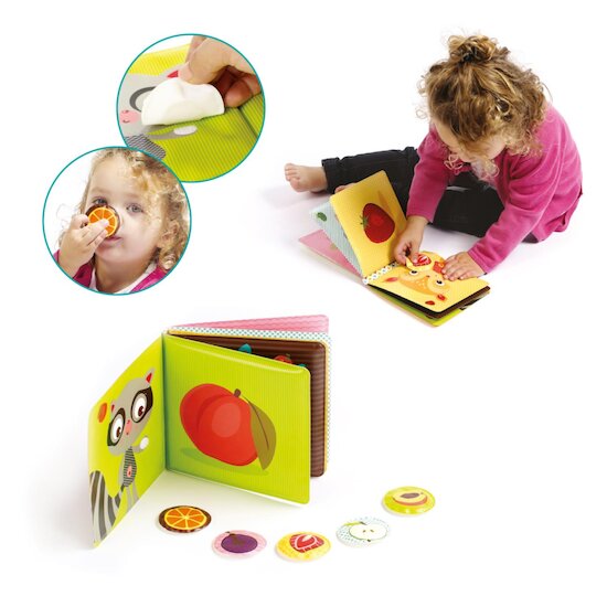 Ludi Livre des odeurs Multicolore  Ludi Livre des odeurs Multicolore