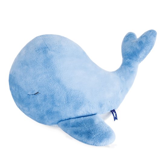 Doudou & Compagnie Baleine XXL Bleu 80 cm